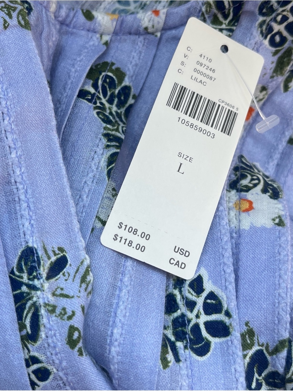 Anthropologie / Pilcro Jade Short-Sleeve Pleated Swing Top - Picture 4 of 4